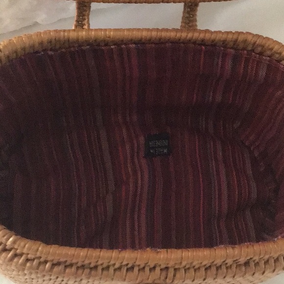 Handmade wicker bag from Bali. - Picture 3 of 3